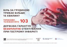 Як і де отримати якісну медичну допомогу при інфаркті: інформаційна кампанія