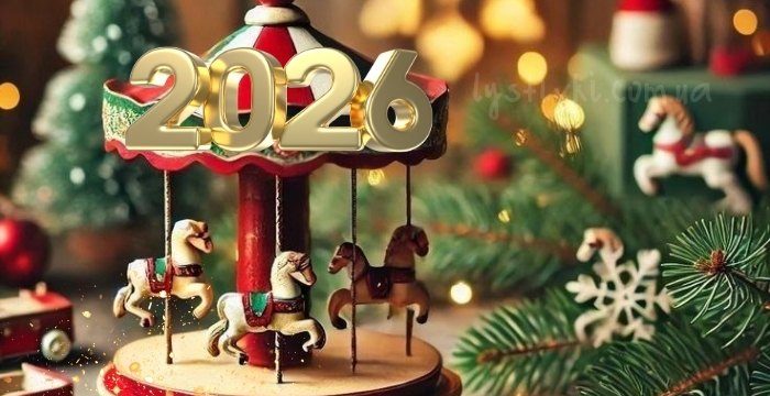 З прийдешнім Новим роком!